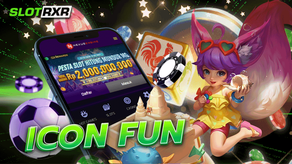 ICON FUN สมัครสมาชิกเข้าเล่นผ่าน เว็บตรง มีลิขสิทธิ์แท้ และการันตีมีใบรับรองอย่างเป็นทางการ