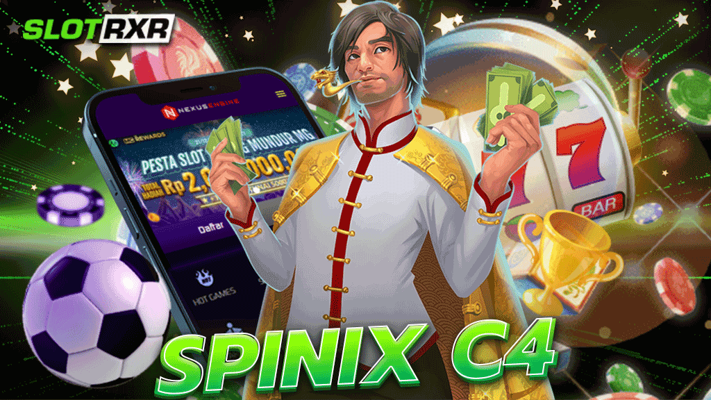 spinix c4 เว็บที่จะให้ท่านได้เดิมพันเกมสล็อตได้แบบไม่อั้น เกมเดิมพันโบนัสแตกง่ายมากมายที่นี่